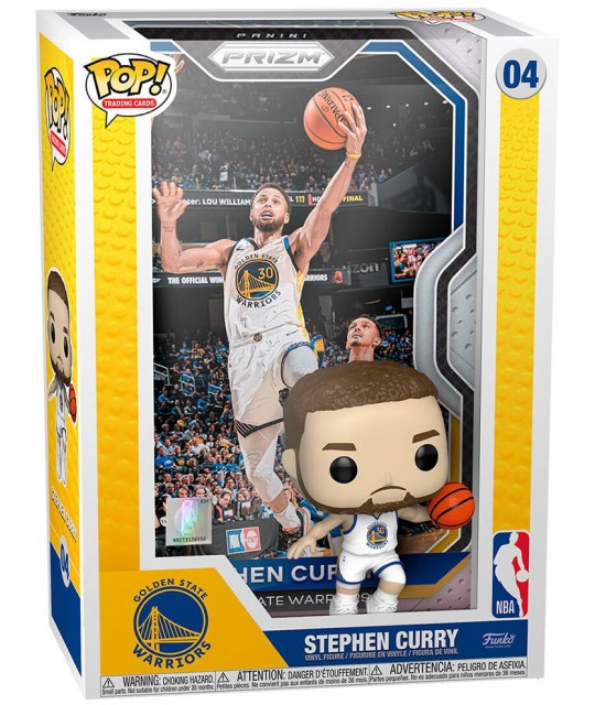 Funko POP! NBA Trading Cards PRIZM Stephen Curry (Golden State Warriors)
